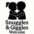 Snuggles & Giggles Welcome - Removable Vinyl Wall Decal Sticker