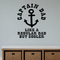 I Hope Your Day is as Nice as My Butt - Funny Bathroom Wall Decal Vinyl Sticker Removable shown as a removable vinyl wall decal in a category-appropriate room