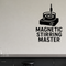 Magnetic Stirring Master - Funny Chemistry Wall Decal Vinyl Sticker Removable shown as a removable vinyl wall decal in a category-appropriate room