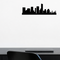 Cityscape Guadalajara Mexico Vinyl Decal Removable Matte Finish Skyline Decore for Indoor Walls shown as a removable vinyl wall decal in a category-appropriate room