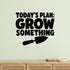 Alternate room view of the Today's Plan: Grow Something removable vinyl wall decal.