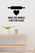 FD-KITCHEN-025 removable wall decal shown in a distinct second room setting