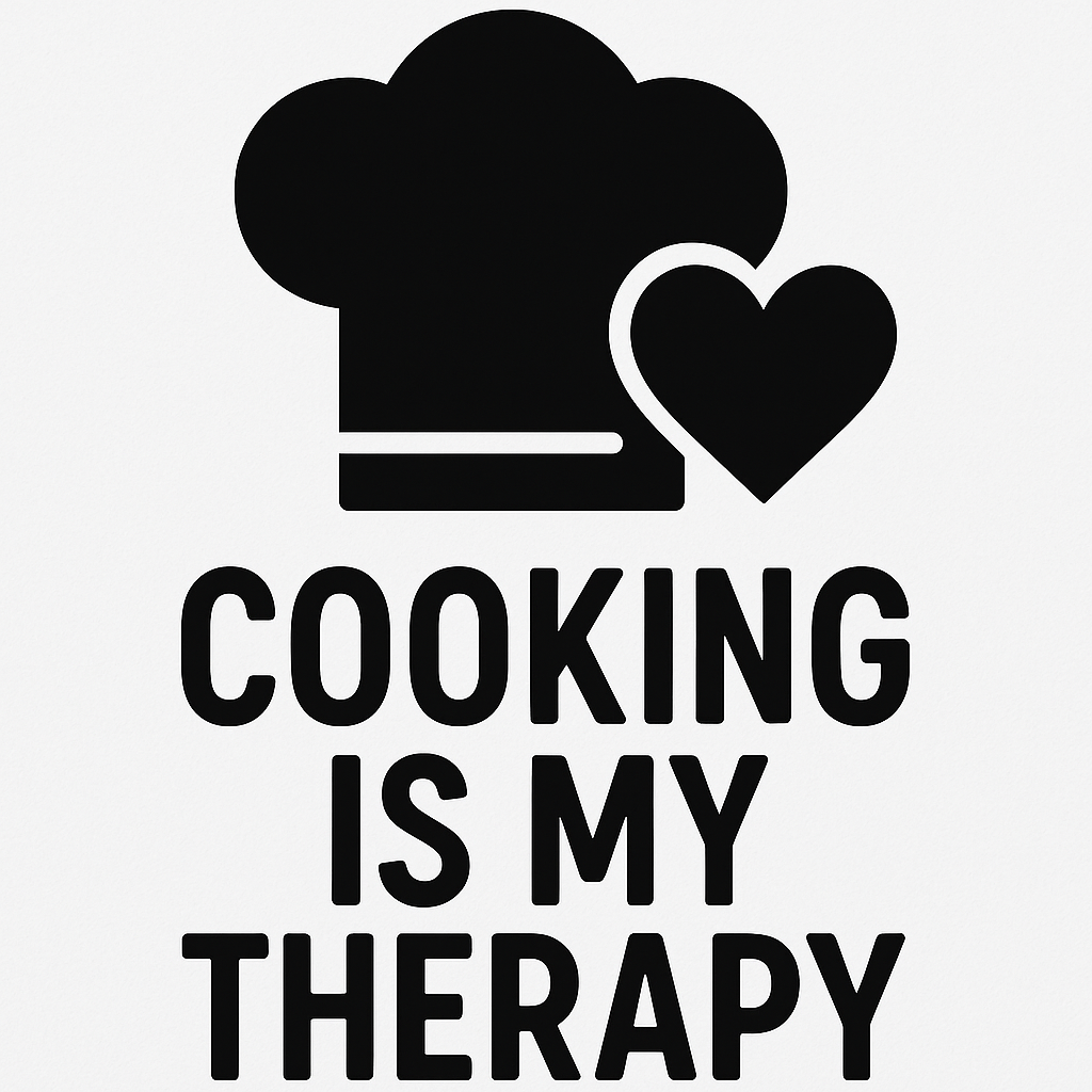 Cooking is My Therapy - Removable Vinyl Wall Decal Sticker