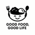 Good Food, Good Life - Removable Vinyl Wall Decal Sticker