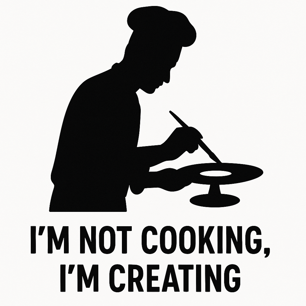 I'm Not Cooking, I'm Creating - Removable Vinyl Wall Decal Sticker