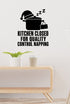 FD-NEW-FUNNY-001 removable wall decal shown in a distinct second room setting