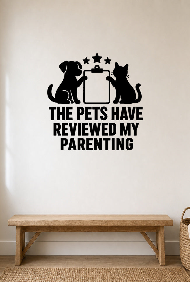 FD-NEW-FUNNY-005 removable wall decal shown in a distinct second room setting