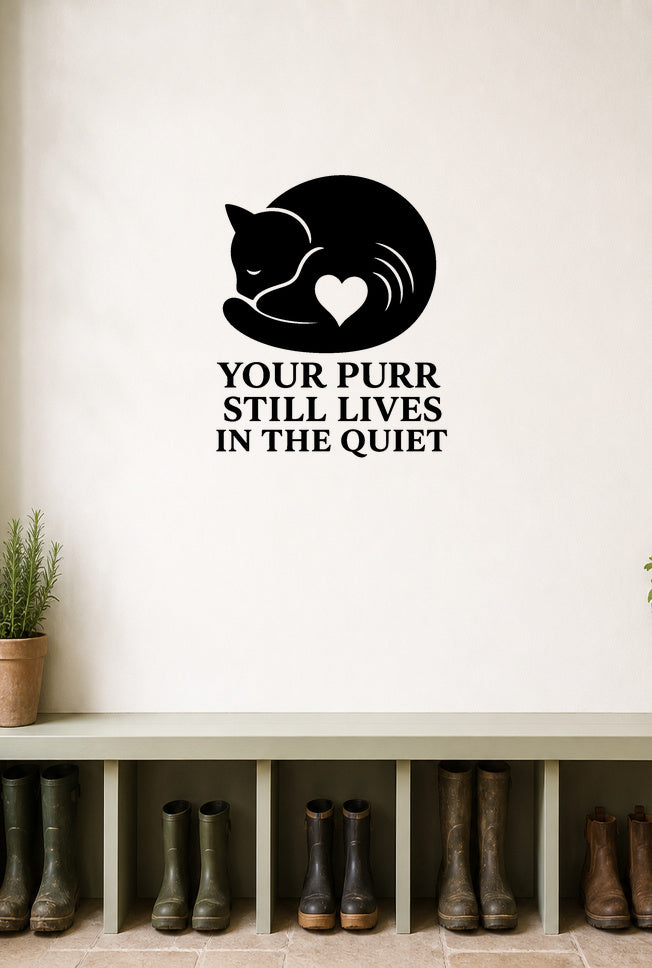 FD-NEW-MEMORIAL-003 removable wall decal shown in a distinct second room setting