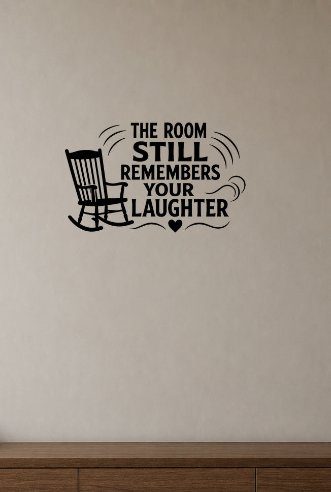 FD-NEW-MEMORIAL-007 removable wall decal shown in a distinct second room setting