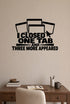 FD-NEW-OFFICE-002 removable wall decal shown in a distinct second room setting