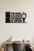 FD-NEW-OFFICE-003 removable wall decal shown in a distinct second room setting