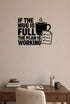 FD-NEW-OFFICE-007 removable wall decal shown in a distinct second room setting