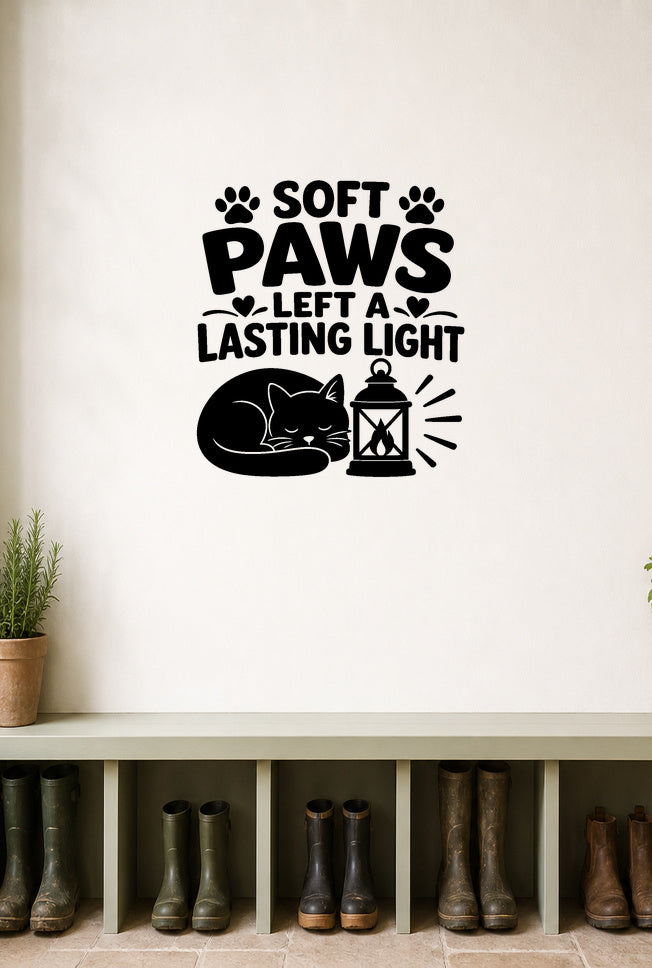 FD-NEW-PETMEM-005 removable wall decal shown in a distinct second room setting