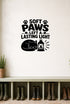FD-NEW-PETMEM-005 removable wall decal shown in a distinct second room setting