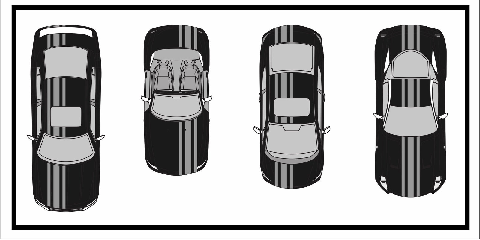 Racing Stripes & pinstripes [3x] 3