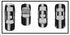 Racing Stripes & pinstripes [3x] 3" , 8", 3" x 68" Self Healing Vinyl Fits All Vehicles