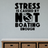 Captain Papa anchor Removable Vinyl Decal for Interior Walls shown as a removable vinyl wall decal in a category-appropriate room
