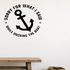 Sorry for what I said Removable Vinyl Decal for Interior Walls shown as a removable vinyl wall decal in a category-appropriate room