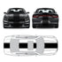 Racing Stripes & pinstripes [3x] 1" , 20", 1" x 68" Self Healing Vinyl Fits All Vehicles