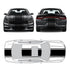 Racing Stripes & pinstripes [3x] 2" , 24", 2" x 68" Self Healing Vinyl Fits All Vehicles