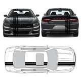 Racing Stripes & pinstripes [3x] 2" , 5", 2" x 70" Self Healing Air Release Vinyl Fits All Vehicles