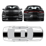 Racing Stripes & pinstripes [3x] 2" , 23", 2" x 70" Self Healing Air Release Vinyl Fits All Vehicles