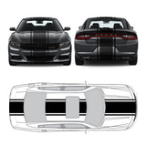 Racing Stripes & pinstripes [3x] 2" , 20", 2" x 68" Self Healing Vinyl Fits All Vehicles