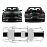 Racing Stripes & pinstripes [3x] 1" , 22", 1" x 70" Self Healing Air Release Vinyl Fits All Vehicles