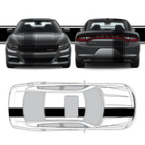 Racing Stripes & pinstripes [3x] 1" , 14", 1" x 70" Self Healing Air Release Vinyl Fits All Vehicles