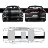 Racing Stripes & pinstripes [3x] 1" , 11", 1" x 68" Self Healing Vinyl Fits All Vehicles
