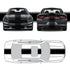 Racing Stripes & pinstripes [3x] 1" , 17", 1" x 68" Self Healing Vinyl Fits All Vehicles