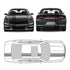Racing Stripes & pinstripes [3x] 2" , 1", 2" x 70" Self Healing Air Release Vinyl Fits All Vehicles