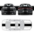 Racing Stripes & pinstripes [3x] 1" , 17", 1" x 70" Self Healing Air Release Vinyl Fits All Vehicles