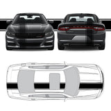 Racing Stripes & pinstripes [3x] 1" , 12", 1" x 70" Self Healing Air Release Vinyl Fits All Vehicles