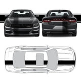 Racing Stripes & pinstripes [3x] 1" , 12", 1" x 68" Self Healing Vinyl Fits All Vehicles