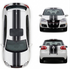 Dual 8" Racing Stripe w/pins Self Healing Vinyl fits Volkswagen GTI MK5 2004 to 2008
