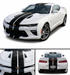 Dual 8" Racing Stripes Self Healing Vinyl fits Chevrolet Camaro 2016 to 2020