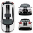 Dual 8" Racing Stripe w/pins Self Healing Vinyl fits Volkswagen GTI MK5 2004 to 2008