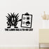 Alternate room view of The Lawn Has A To-Do List Removable Wall Decal
