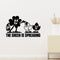 The Green Is Spreading Removable Wall Decal shown on a clear indoor wall