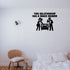 Alternate room view of This Relationship Has A Snack Drawer Removable Wall Decal