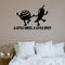 A Little Sweet, A Little Spicy Removable Wall Decal shown on a clear indoor wall
