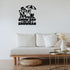 Alternate room view of Snow Day For The Snowman Removable Wall Decal