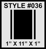 Racing Stripes & pinstripes [3x] 1" , 11", 1" x 68" Self Healing Vinyl Fits All Vehicles