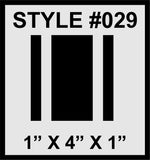 Racing Stripes & pinstripes [3x] 1" , 4", 1" x 70" Self Healing Air Release Vinyl Fits All Vehicles