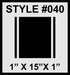 Racing Stripes & pinstripes [3x] 1" , 15", 1" x 68" Self Healing Vinyl Fits All Vehicles