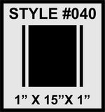 Racing Stripes & pinstripes [3x] 1" , 15", 1" x 68" Self Healing Vinyl Fits All Vehicles