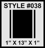 Racing Stripes & pinstripes [3x] 1" , 13", 1" x 68" Self Healing Vinyl Fits All Vehicles
