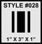 Racing Stripes & pinstripes [3x] 1" , 3", 1" x 70" Self Healing Air Release Vinyl Fits All Vehicles