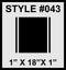 Racing Stripes & pinstripes [3x] 1" , 18", 1" x 70" Self Healing Air Release Vinyl Fits All Vehicles